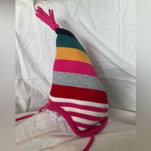 Hanna Anderson baby girl winter bonnet